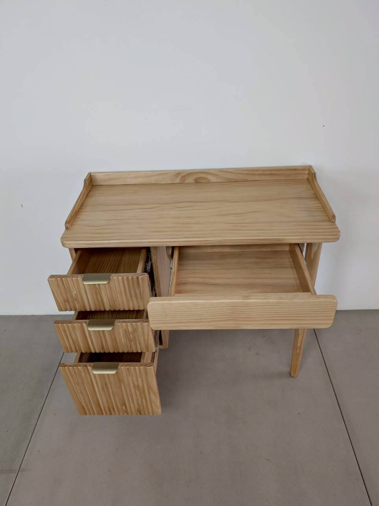 好圓實木化妝桌