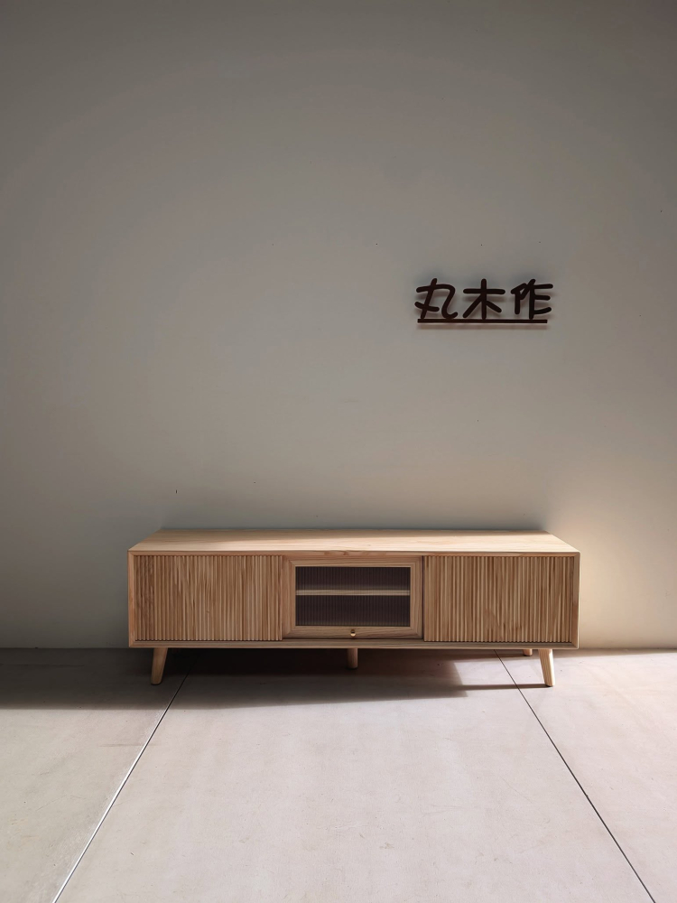 客製實木電視櫃