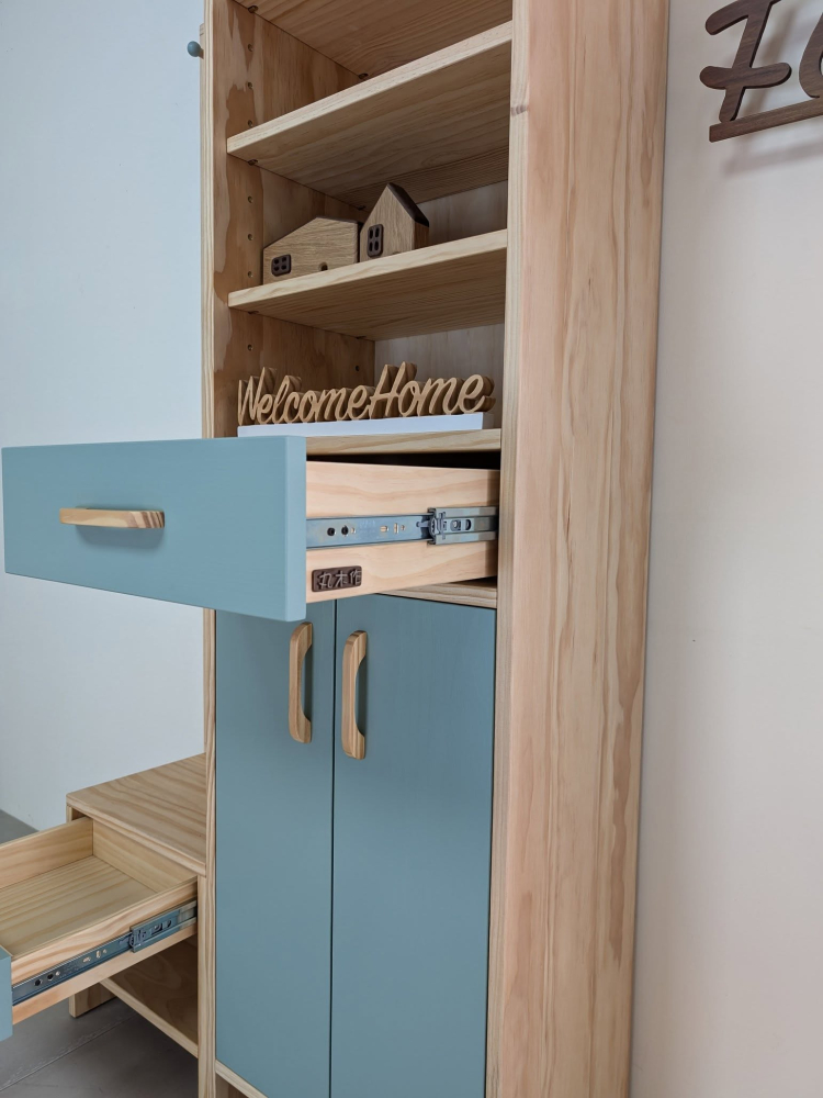 實木玄關收納櫃