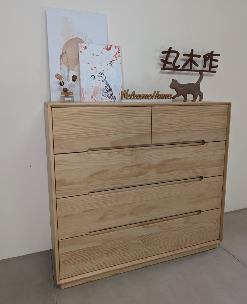 實木收納斗櫃