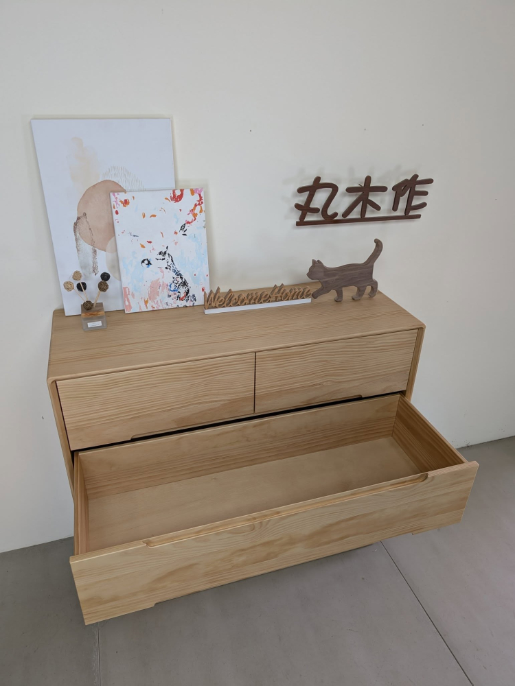 實木收納斗櫃