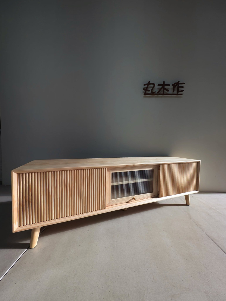 客製實木電視櫃