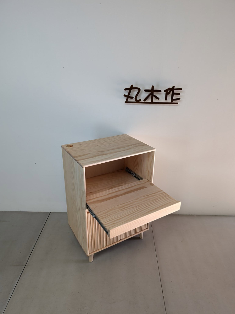實木電器收納櫃