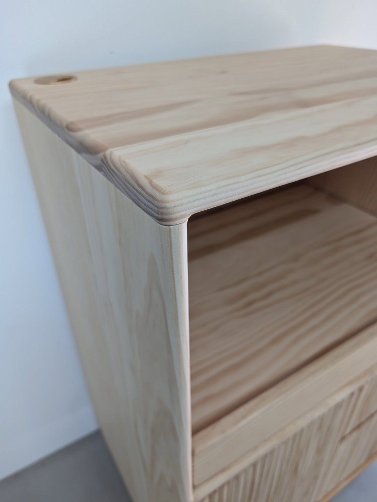 實木電器收納櫃