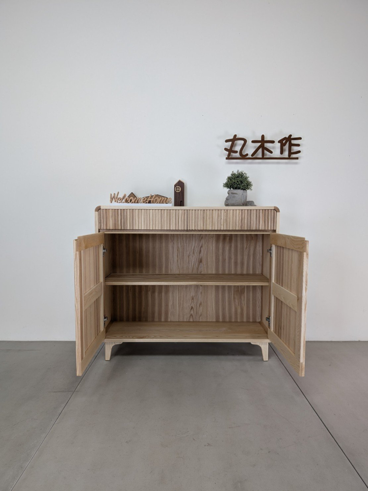 客製梣木收納櫃--03