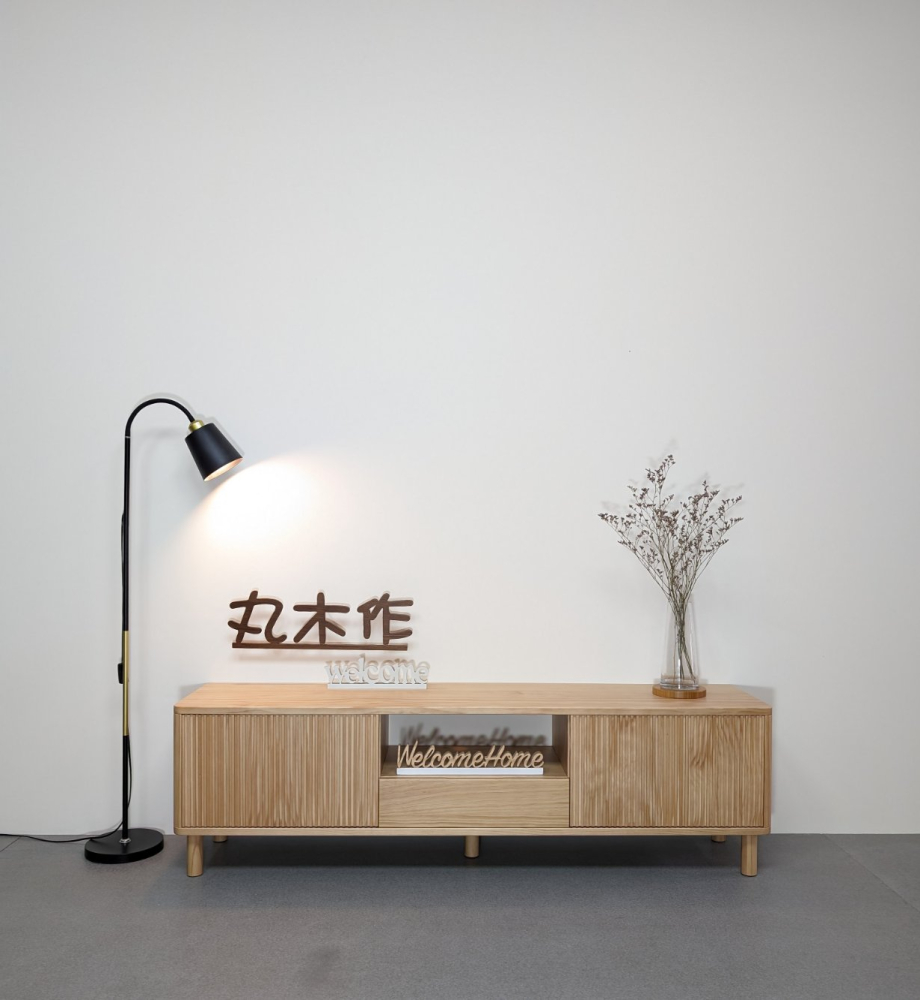 客製實木電視櫃--04