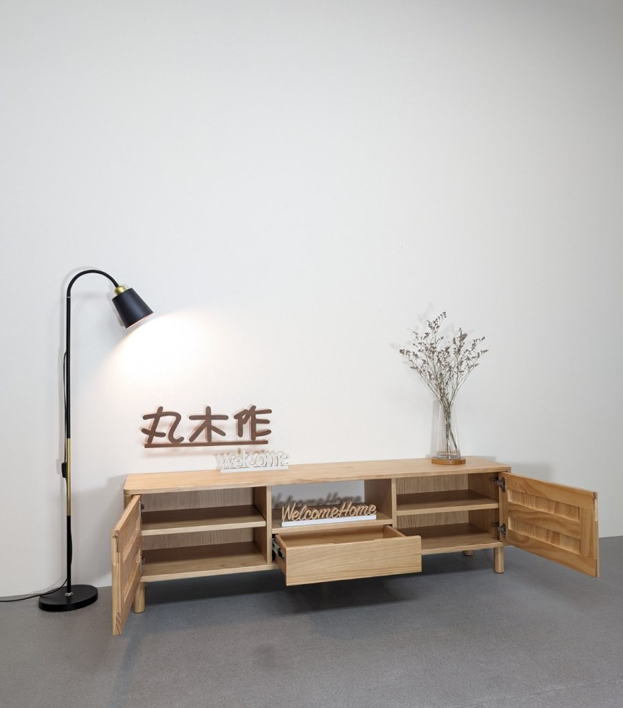 客製實木電視櫃--04
