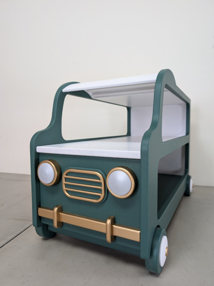 小汽車造型床頭書櫃