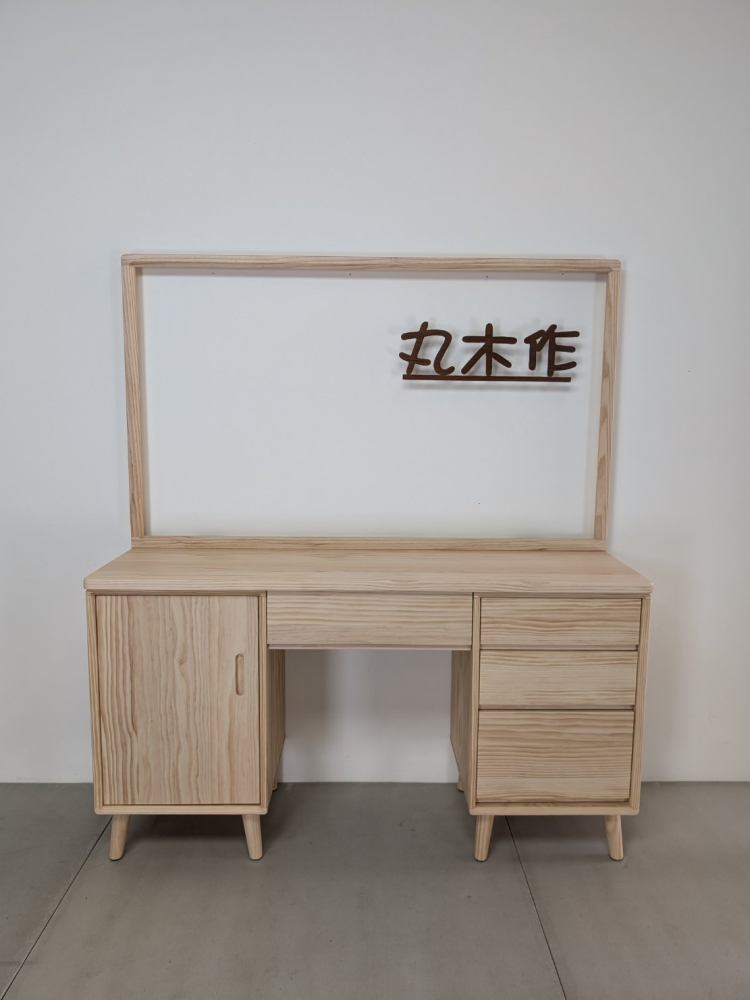 客製實木化妝桌--02