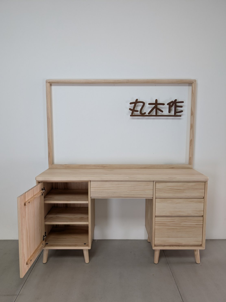 客製實木化妝桌--02