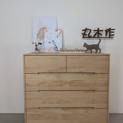 實木收納斗櫃